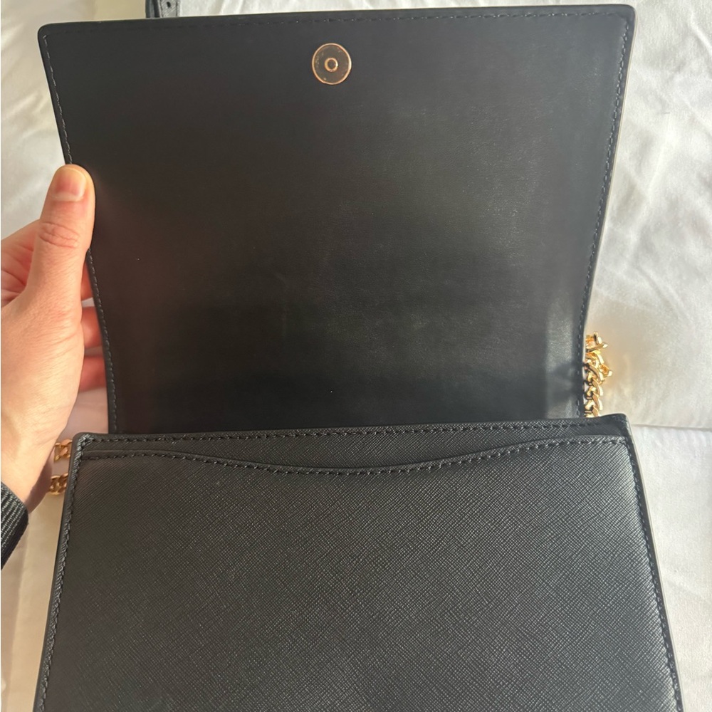 Michael Kors Black and Gold Crossbody Bag - Picture 4 of 4
